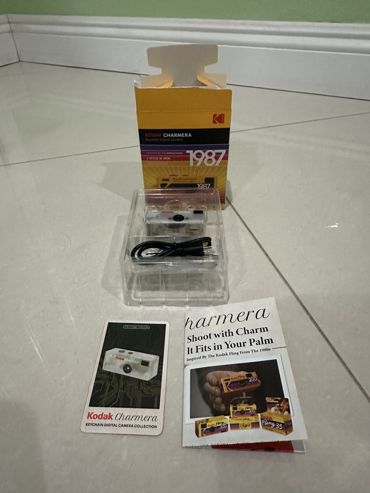 Kodak Charmera 1987 - Secret Transparent Camera