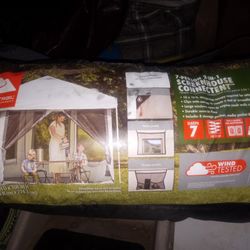 Ozark Trail 7-Person 2-in-1 Screen House Connect Tent with 2 Doors,