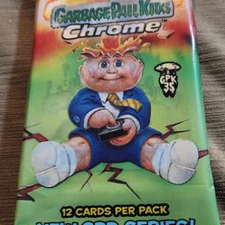 Garbage Pail Kids Series 3 Chrome Fat Pack