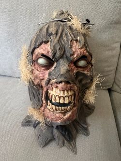 Wicked Scarecrow Premium Latex Halloween Mask retail $1,000.00