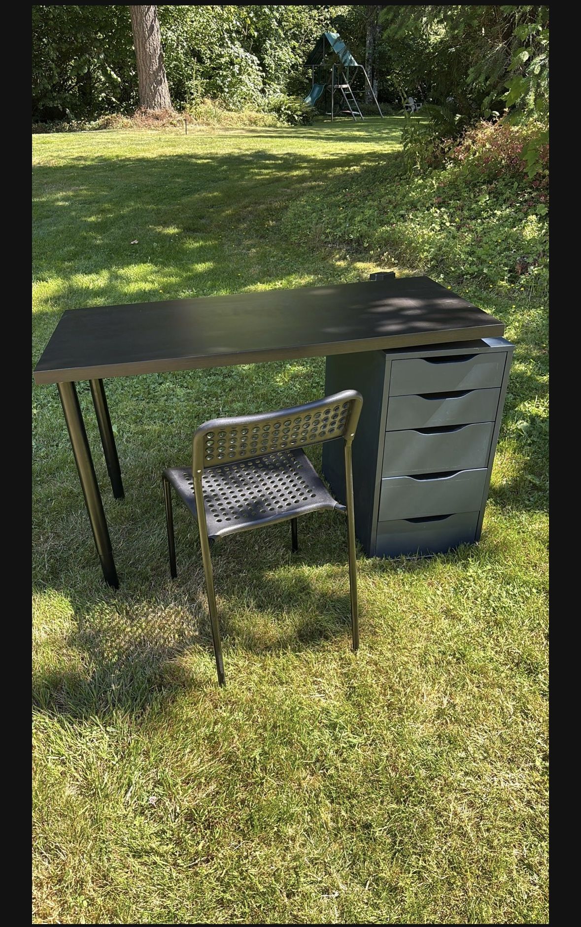 IKEA Drawer Cabinet- Desk- Chair 