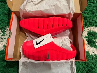 Nike Mind 001 Slide Solar Red