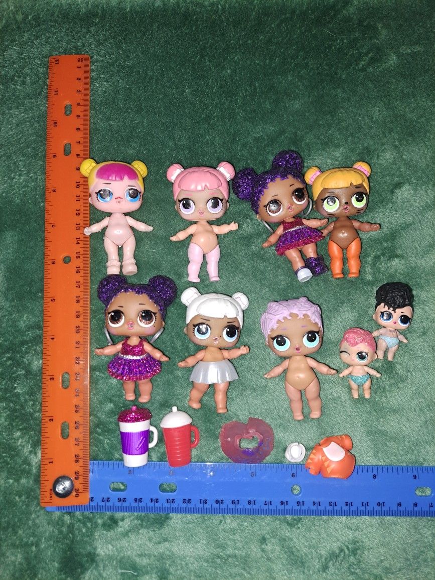 Lol Surprise Dolls, Babies And Accessories Lot