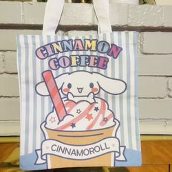 Cinnamon roll tote bag