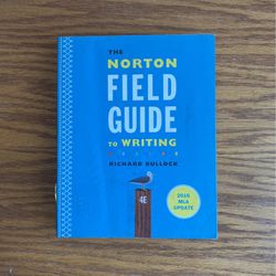 The Norton Field Guide To Writing Book