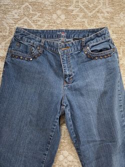 Y2k Embroidered Jeans