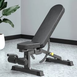 Incline/decline adjustsble bench, new in box 