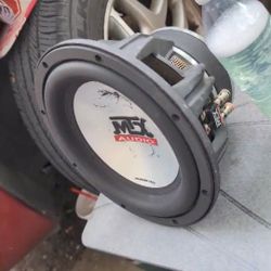 Subwoofer 7500 thunder MT X Audio 10 In Forearm
