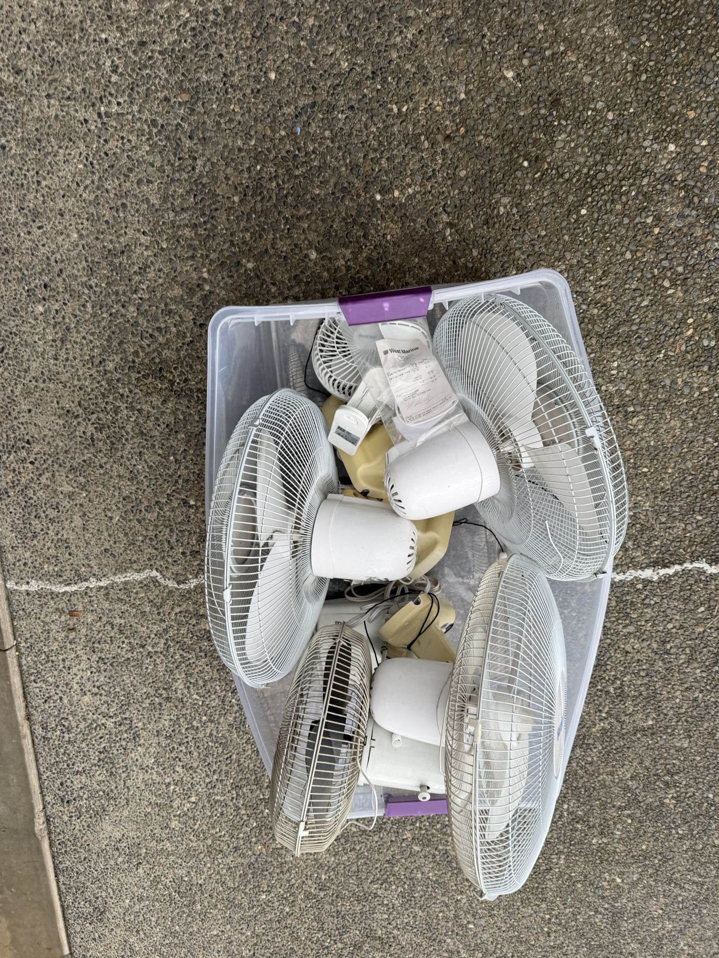 Set Of 5 Fans