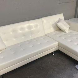 Brand New Modern White Sofa