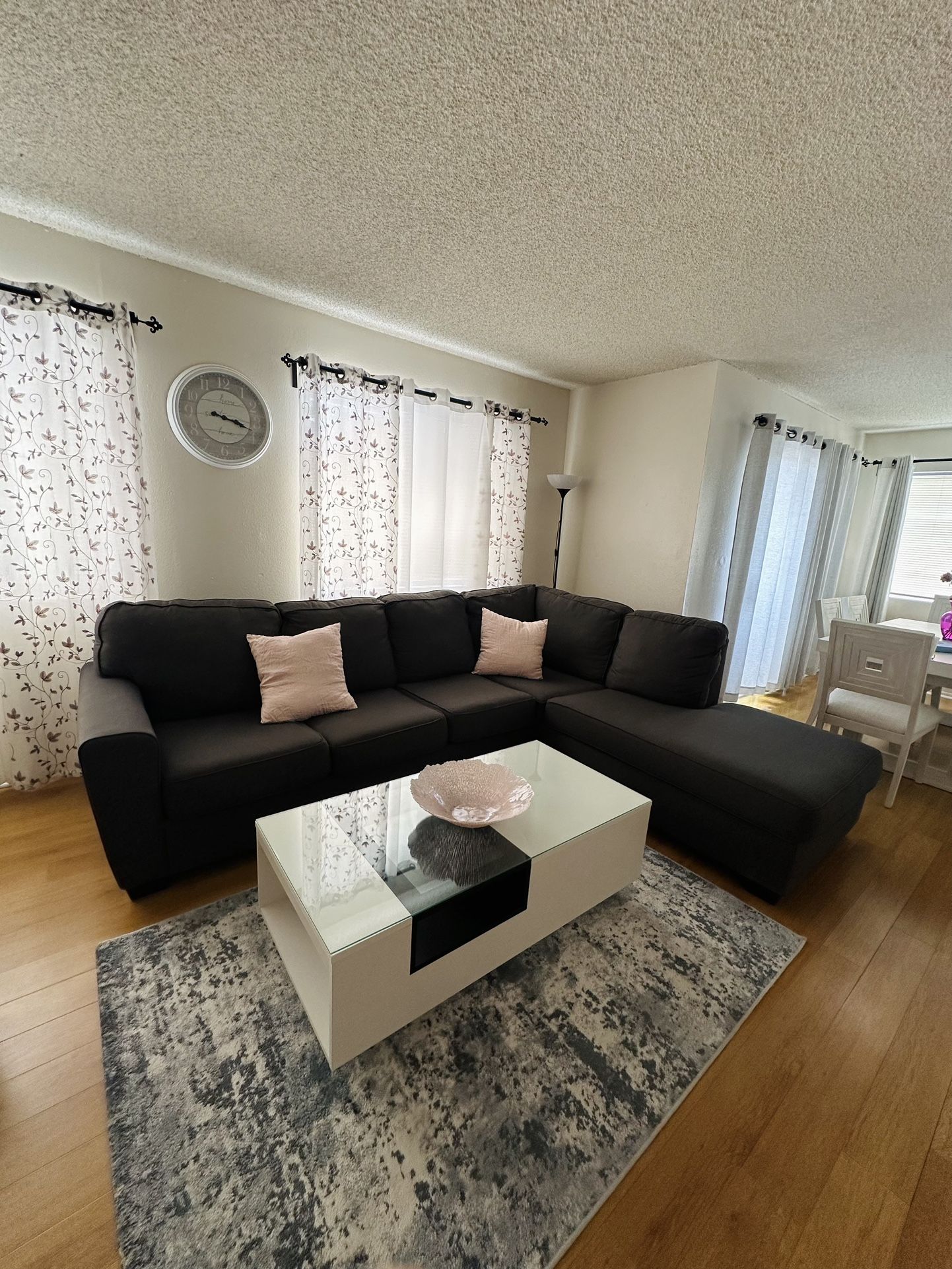 Grey Sectional couch