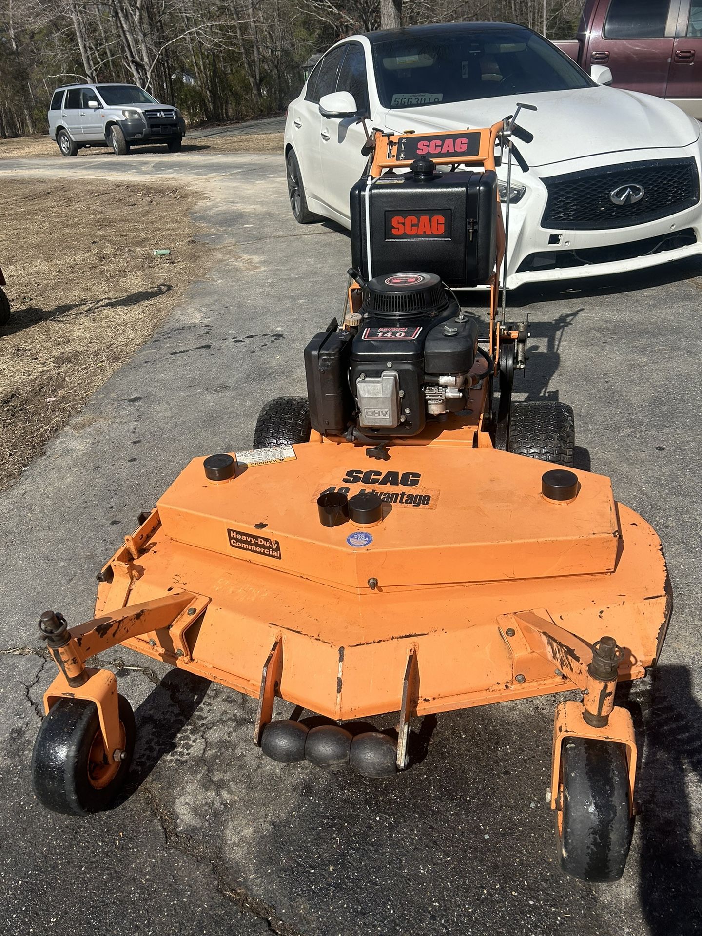 48 Scag Walk Behind Mower