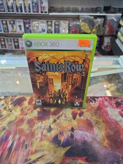 Saints Row (Microsoft Xbox 360, 2006) no manual