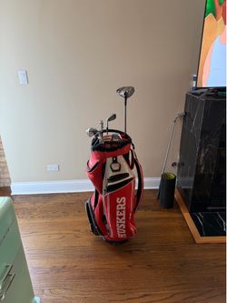 Callaway Apex 19 Irons + Epic Max Driver + Nebraska Golf Bag – $550 OBO