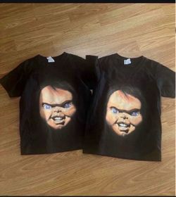 Chucky Horror Graphic T-Shirts – Set of 2