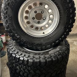 Falken Wildpeak MT Tires And Rim 