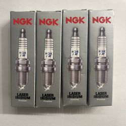 Set Of 4 NGK 95710 Laser Iridium Spark Plugs DILZKR7B11GS