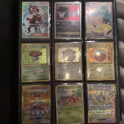 RARE JAPANIZE POKEMON CARDS (mint Condition)