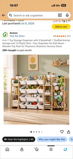 Toy organizer