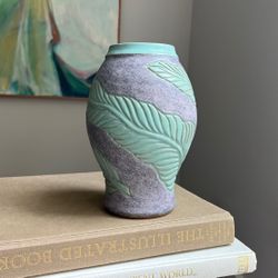 Handcrafted Abstract Accent Vase ( H8" ) firm on price 