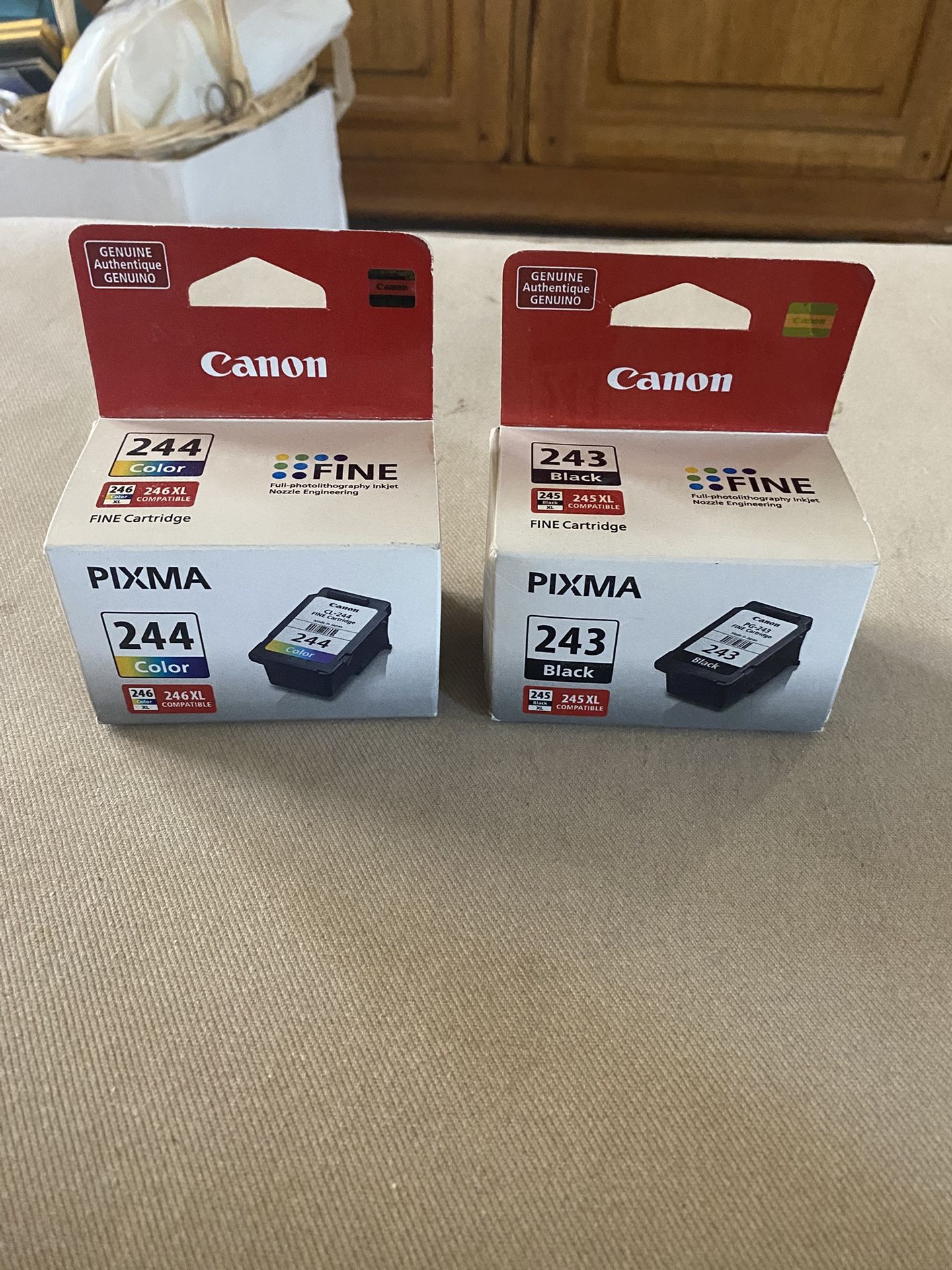 Ink Cartridges (Blk & Clr)