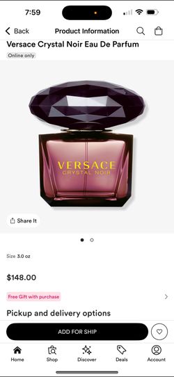Versace Crystal Perfume