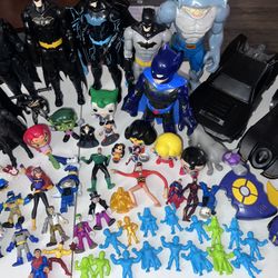 DC Character Toys Lot