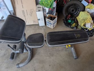 Mesa para ejercicio , maquina de ejercicio