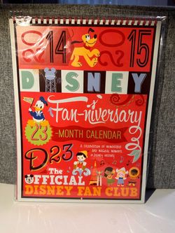 D23 Disney Fan Club 23-Month Calendar 2014-2015