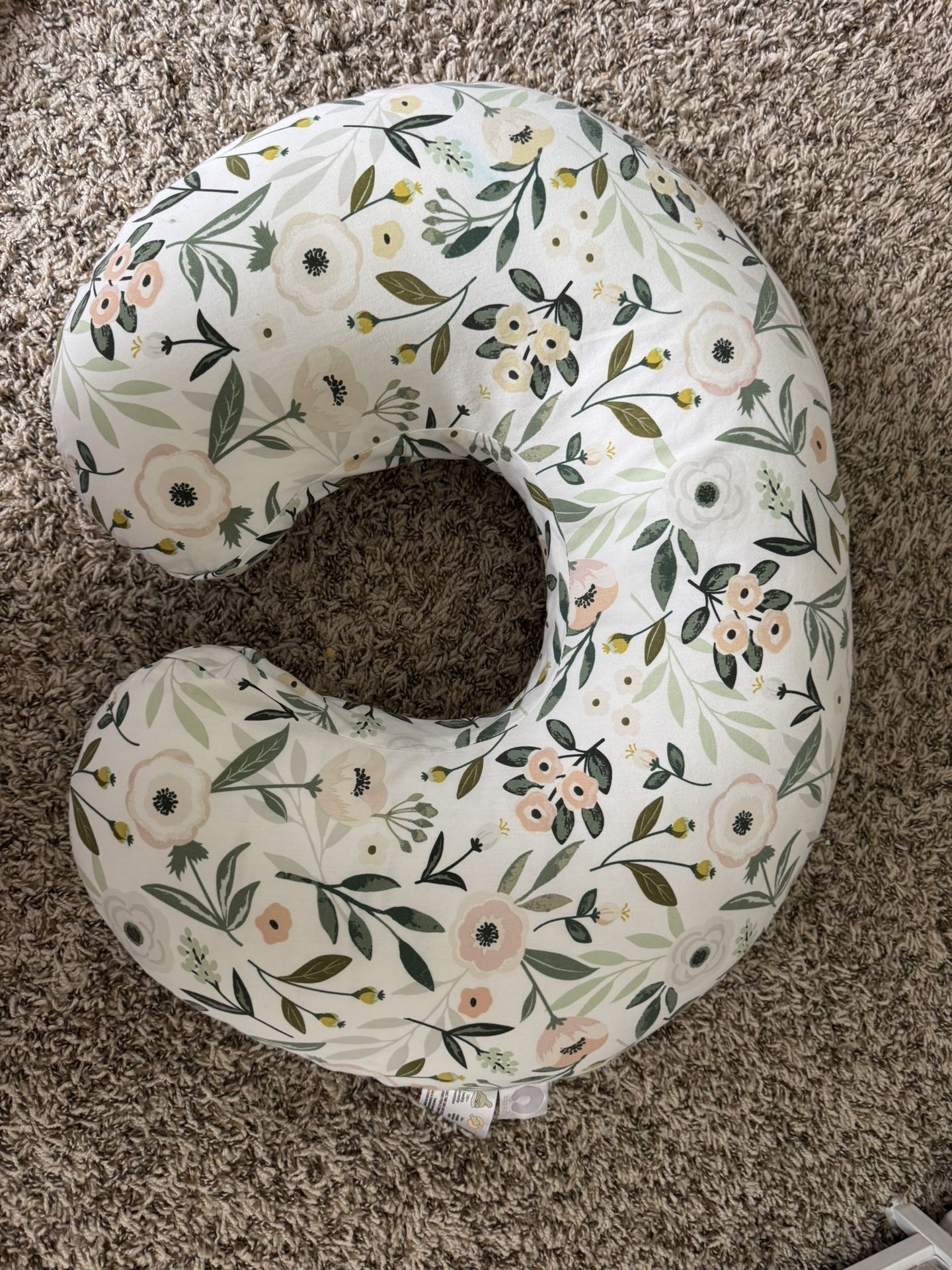 Floral Boppy Pillow