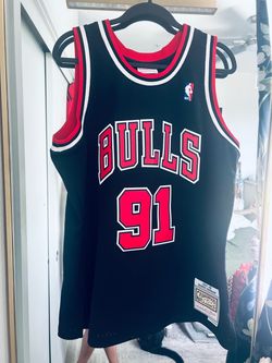 Mitchell & Ness Dennis Rodman Bulls #91 Jersey