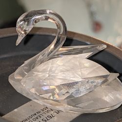 SWAROVSKI Crystal Swan WITH BOX