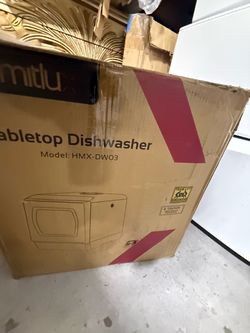 Mitlux Tabletop Dishwasher HMX-DW03