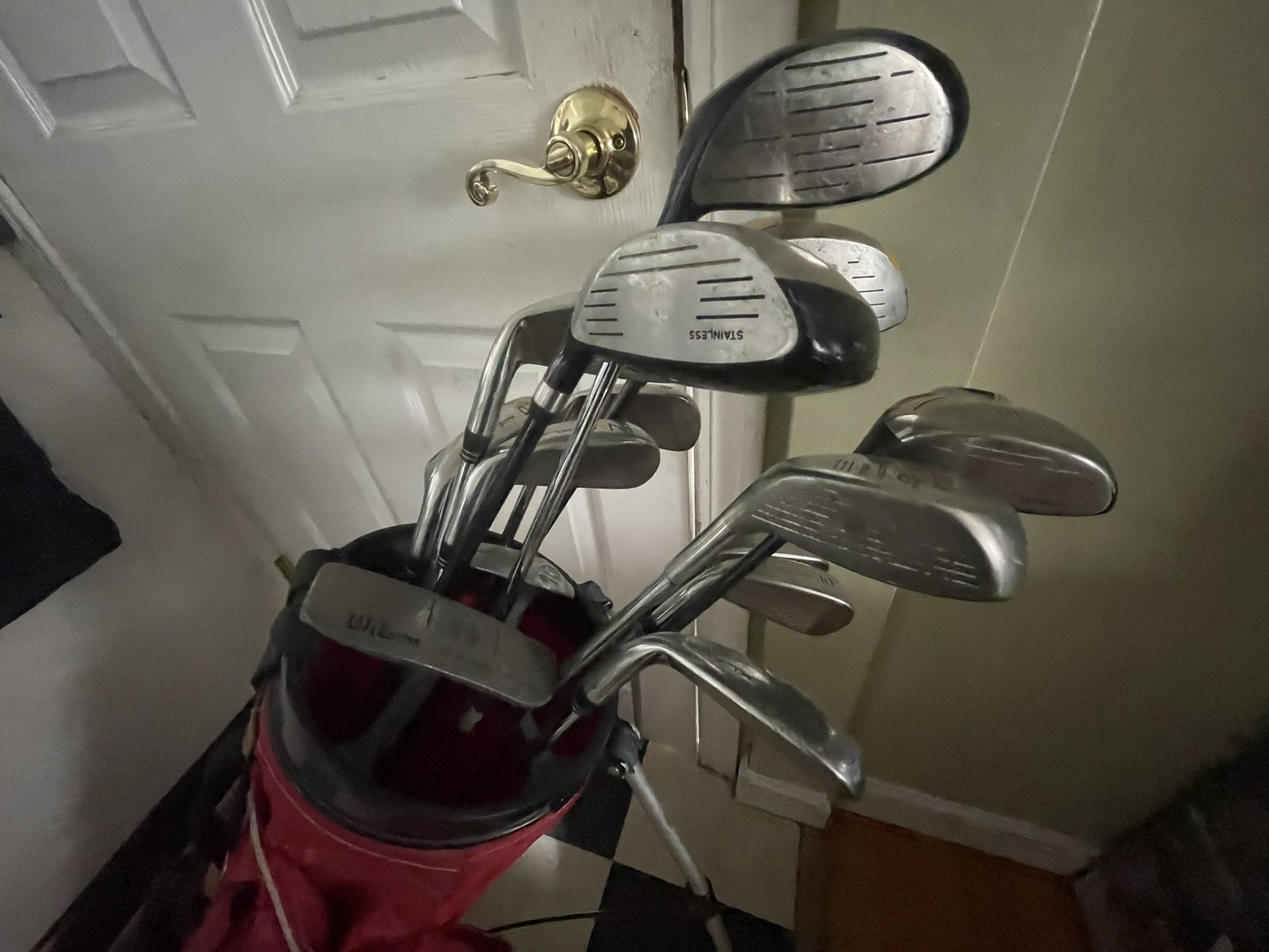 Golf Clubs, Assorted Brands