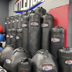 🔴PUNCHING BAGS🔵SPORTS FITNESS WORKOUT GYM EQUIPMENT 