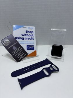 Apple Watch Series 6 40mm, Blue Aluminum Case, Blue Sports Band 