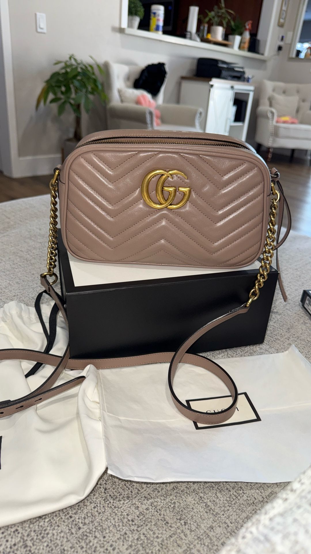 Calfskin Matelasse Marmont