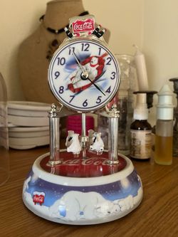 Vintage coca cola clock