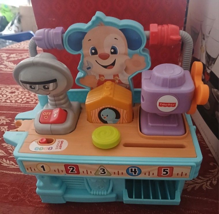 Fisherprice Talkimg Workbench Learning Toy 6 To 36 Mo