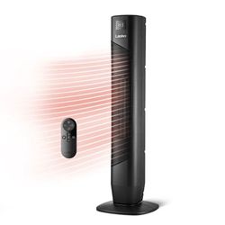 Lasko 32" Oscillating Ceramic Tower Space Heater with Remote