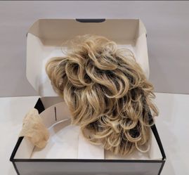 ღ Blonde Short Curly Wig SS14/88H for Women (Hairdo)