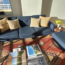 Burrow Sofa (Couch) with Ottoman