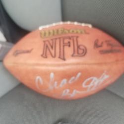 Seahawk Chad Brown Autographed Ball 