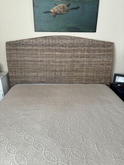 Guest Bed (Pier One headboard And Mattress)