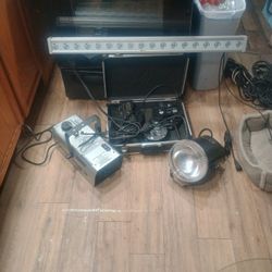 DJ Lighting And Fog Machine With Strobe