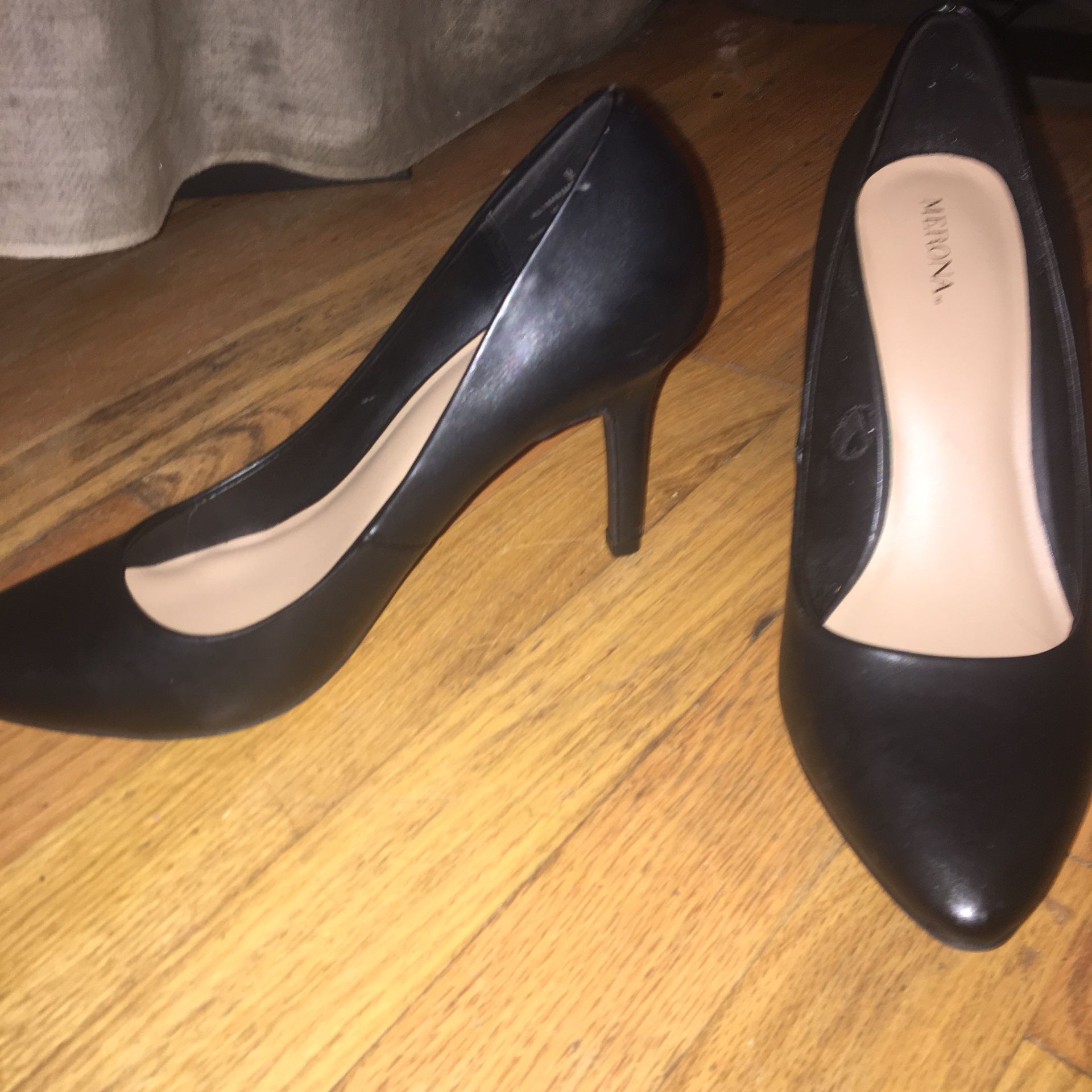 Women s Classic Black High Heels Shoes MERONA Size 9M for Sale in