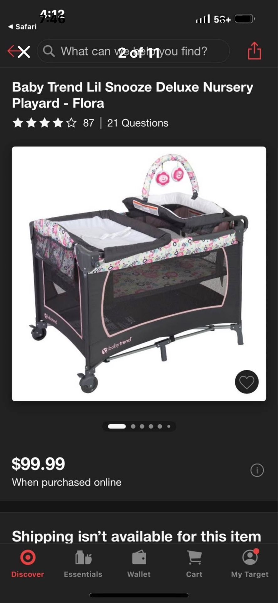 BabyTrend Play Pen