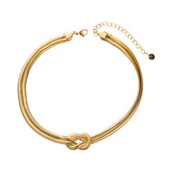 Stainless Steel Gold Color Choker