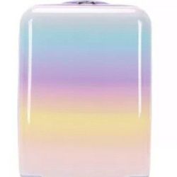 Carry On Suitcase Rainbow 