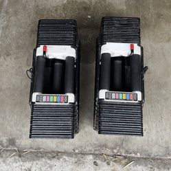 Dumbbell Adjustable Weights Powerblock 10-90lb 